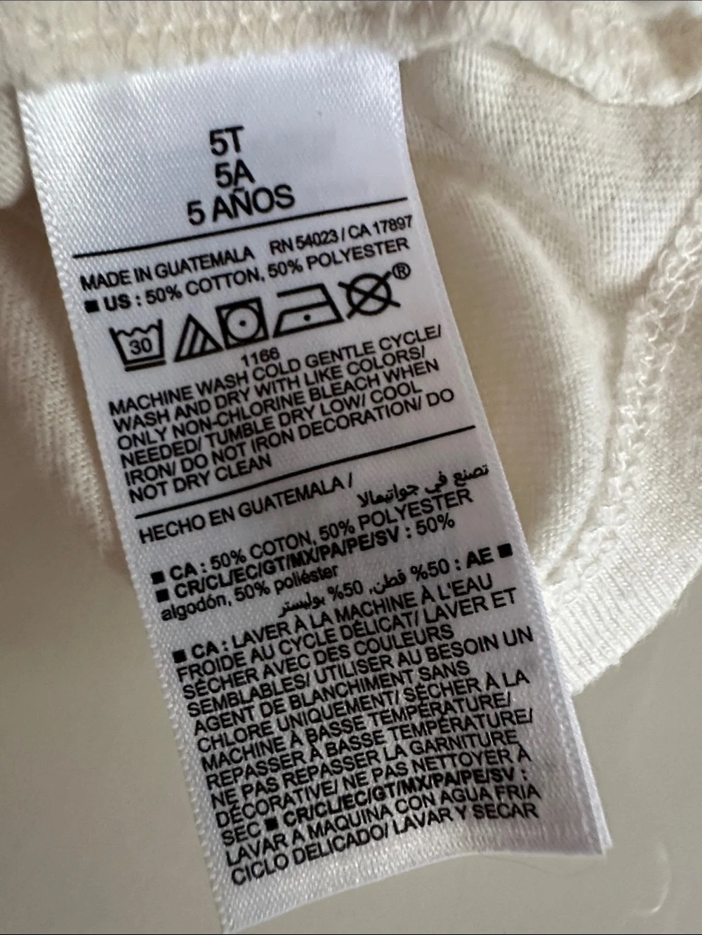 Old Navy White Short Sleeve Tee with Hot Pink 